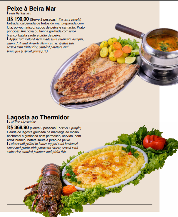 Filés de tilápia ao molho de camarão